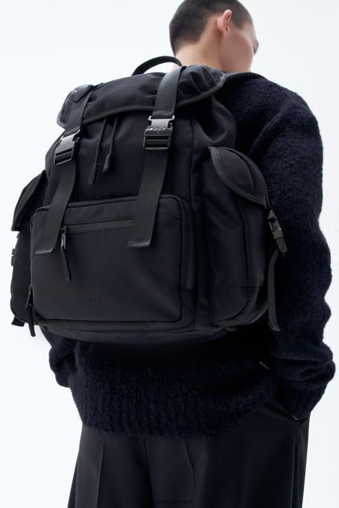 Men Filippa K Black Backpack Accessory 66L84488