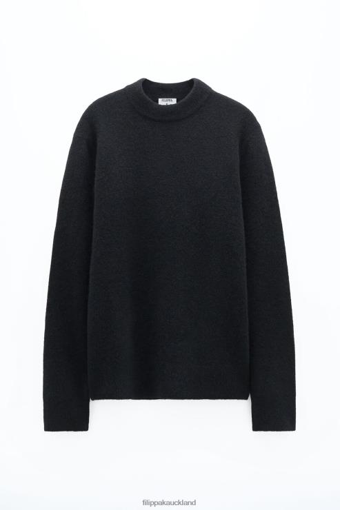 Men Filippa K Black Johannes Yak Sweater Apparel 66L84292