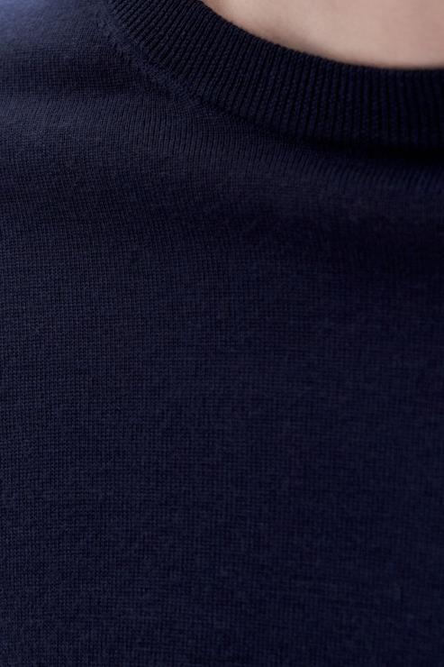 Men Filippa K Navy Merino Sweater Apparel 66L84275