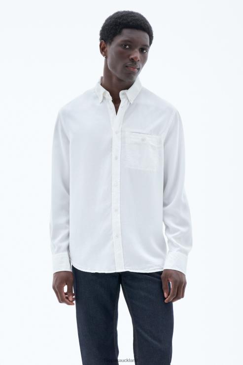 Men Filippa K White Zachary Shirt Apparel 66L84392