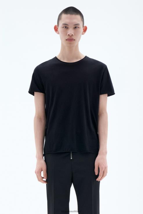 Men Filippa K Black Roll Neck Tee Apparel 66L84330