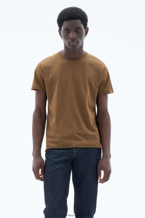 Men Filippa K Bronze Green Roll Neck Tee Apparel 66L84338