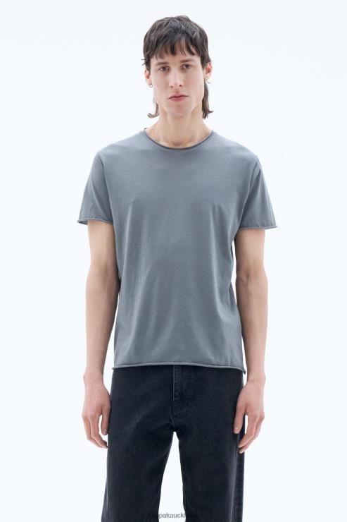 Men Filippa K Smoke green Roll Neck Tee Apparel 66L84301