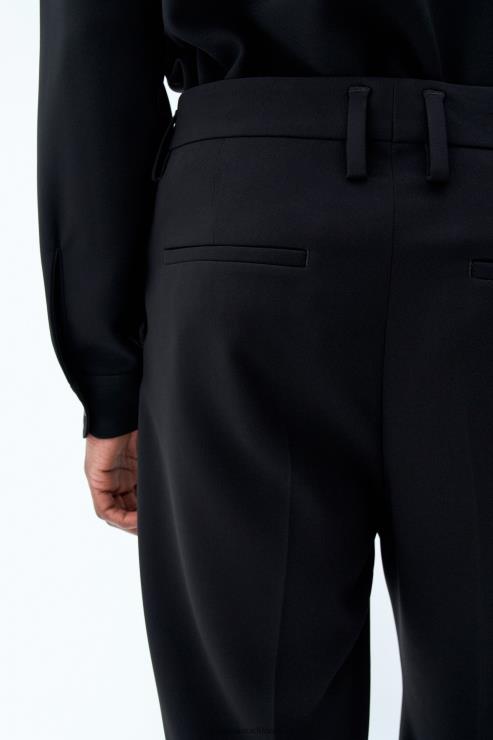 Men Filippa K Black Mateo Trouser Apparel 66L84367