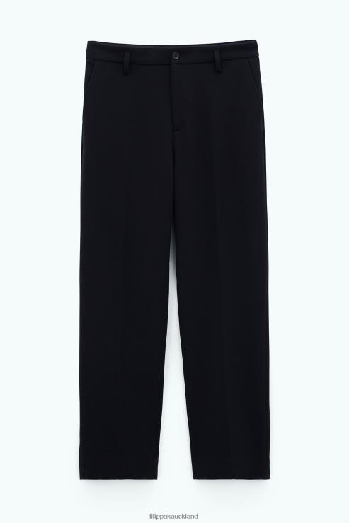 Men Filippa K Black Mateo Trouser Apparel 66L84367