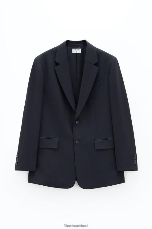 Women Filippa K Black Davina Blazer Apparel 66L84180