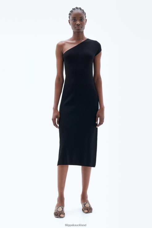 Women Filippa K Black Katia Dress Apparel 66L84217