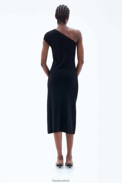 Women Filippa K Black Katia Dress Apparel 66L84217