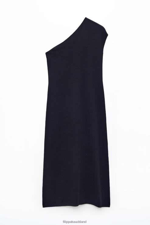 Women Filippa K Black Katia Dress Apparel 66L84217