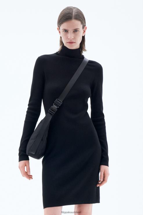 Women Filippa K Black Monica Dress Apparel 66L8444