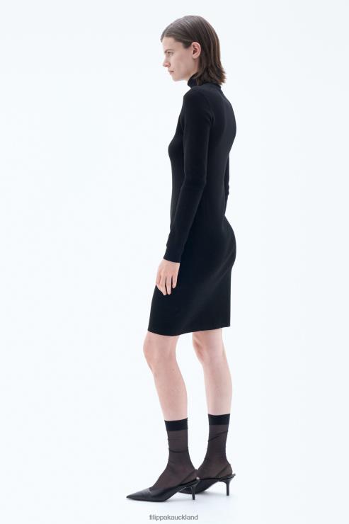 Women Filippa K Black Monica Dress Apparel 66L8444