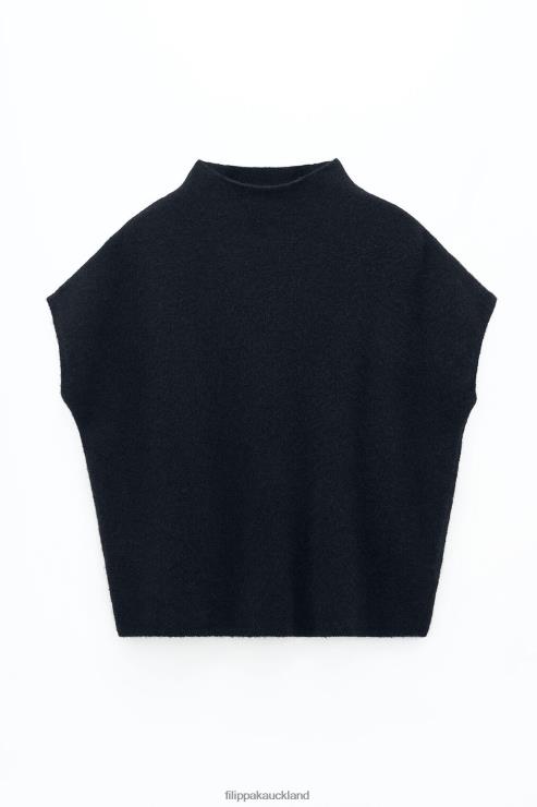 Women Filippa K Black Ximena Sweater Apparel 66L8461