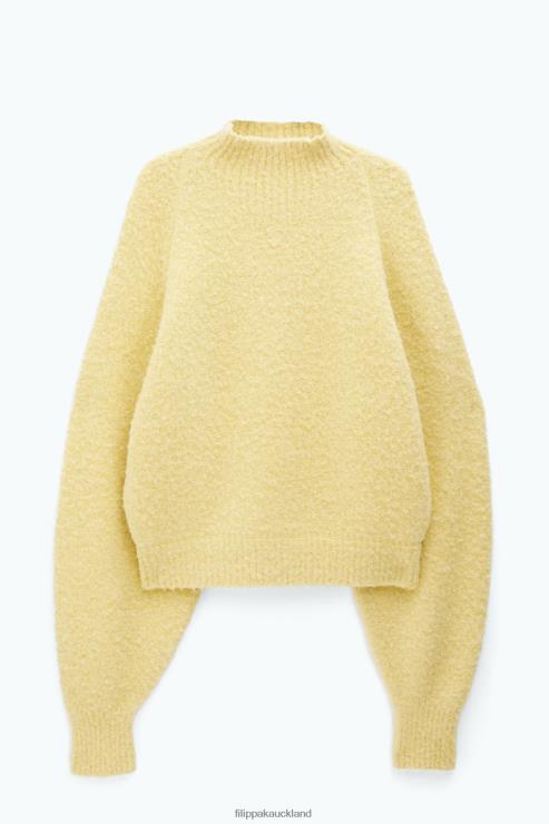 Women Filippa K Light Amber Hairy Sweater Apparel 66L8474