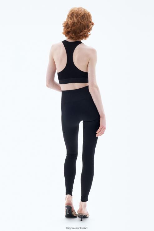 Women Filippa K Black High Seamless Leggings Apparel 66L84235