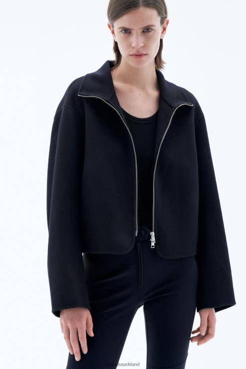 Women Filippa K Black Dafina Jacket Apparel 66L845