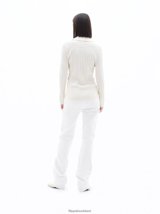 Women Filippa K Butter Knitted Shirt Apparel 66L8485