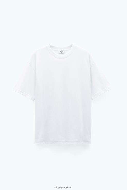 Women Filippa K White Loose Fit Tee Apparel 66L84152