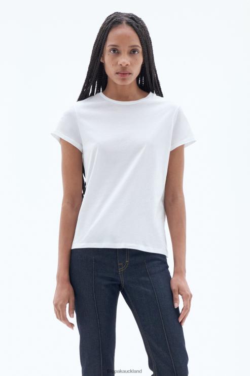 Women Filippa K White Soft Cotton Tee Apparel 66L84160