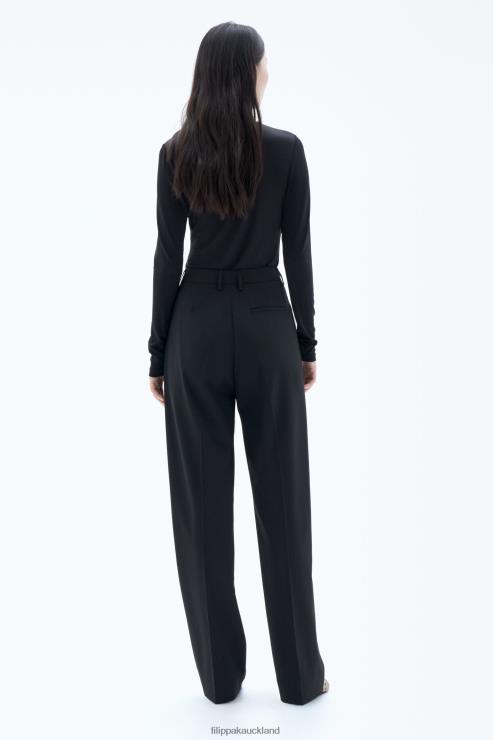 Women Filippa K Black Julie Trousers Apparel 66L84103