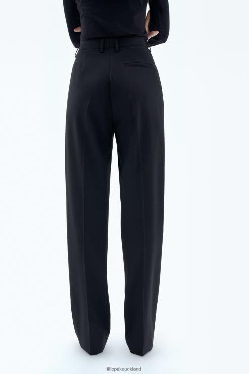 Women Filippa K Black Julie Trousers Apparel 66L84103