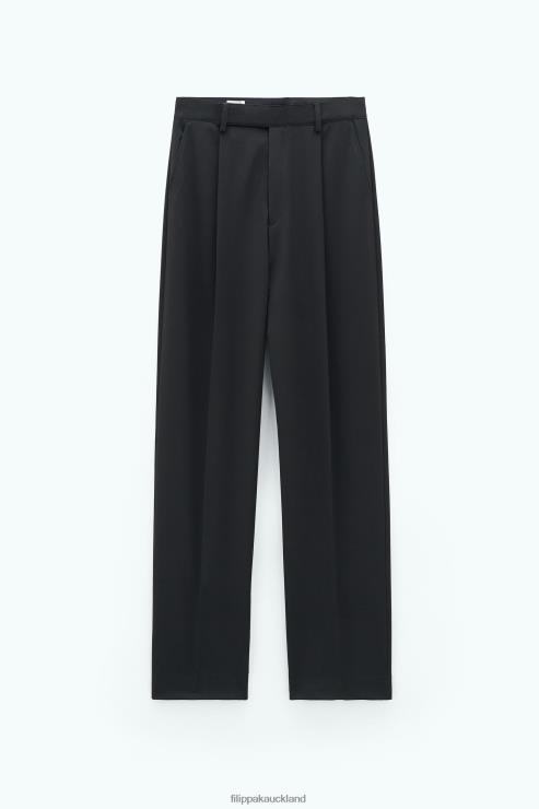 Women Filippa K Black Julie Trousers Apparel 66L84103