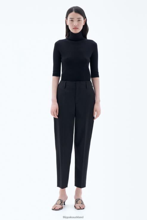 Women Filippa K Black Karlie Trousers Apparel 66L84106