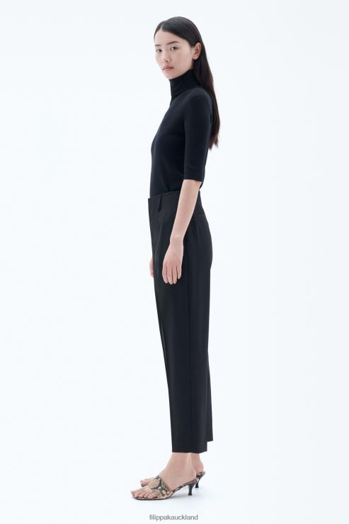 Women Filippa K Black Karlie Trousers Apparel 66L84106