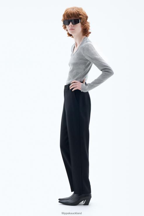 Women Filippa K Black Nica Trouser Apparel 66L84108