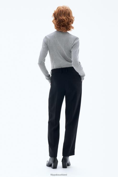 Women Filippa K Black Nica Trouser Apparel 66L84108