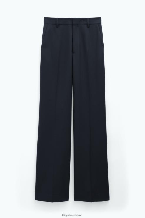 Women Filippa K Black Stevie Wool Trouser Apparel 66L84107