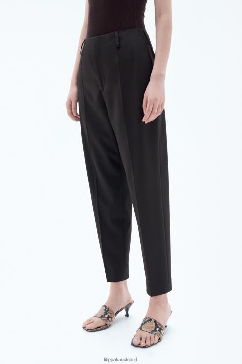 Women Filippa K Dark Brown Karlie Trousers Apparel 66L84118