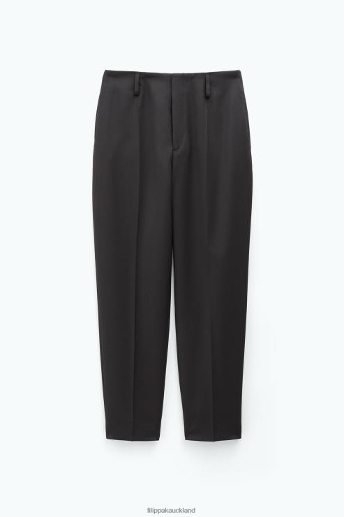 Women Filippa K Dark Brown Karlie Trousers Apparel 66L84118