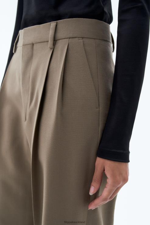 Women Filippa K Nougat Darcey Wool Trousers Apparel 66L8496