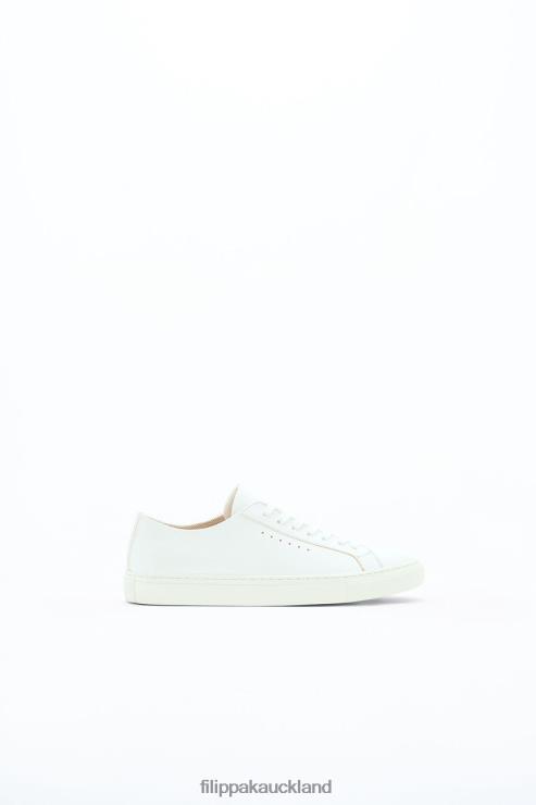 Women Filippa K White Kate Low Sneakers Shoes 66L84450