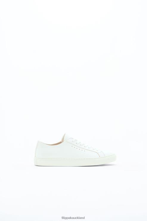 Women Filippa K White Kate Low Sneakers Shoes 66L84450