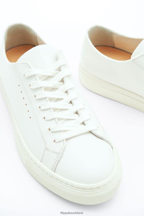 Women Filippa K White Kate Low Sneakers Shoes 66L84450